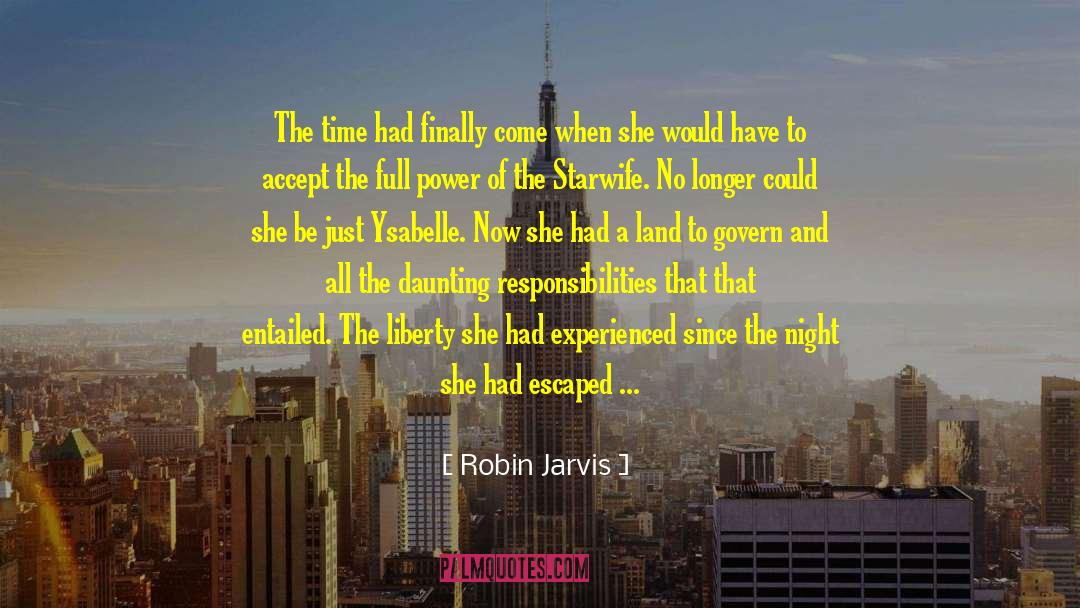Chambermaid Responsibilities quotes by Robin Jarvis