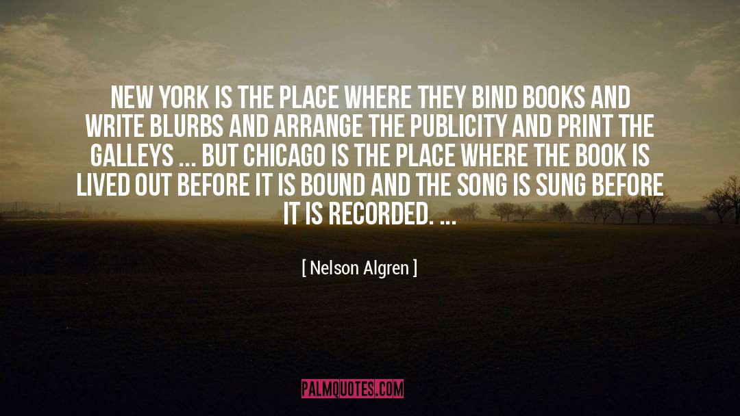 Chamblin Books quotes by Nelson Algren