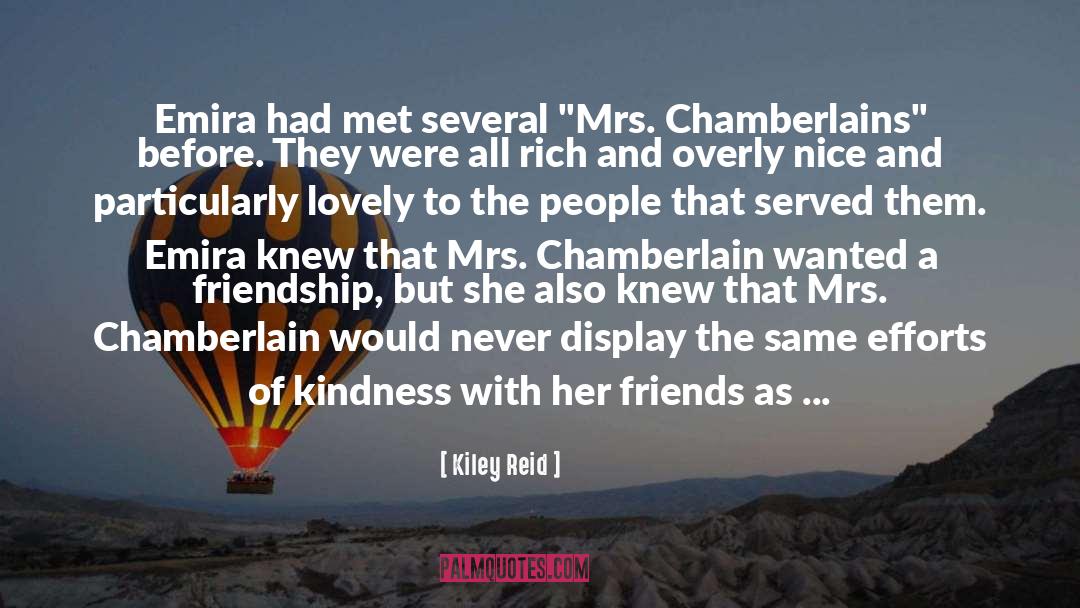 Chameleon Friendship quotes by Kiley Reid