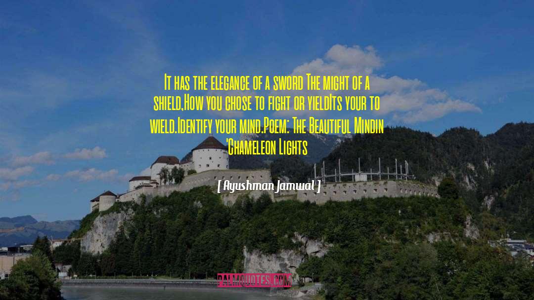 Chameleon Lights quotes by Ayushman Jamwal