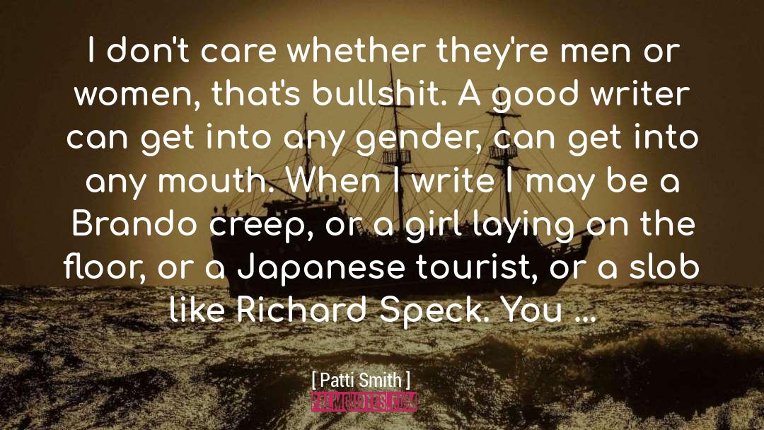 Chameleon quotes by Patti Smith