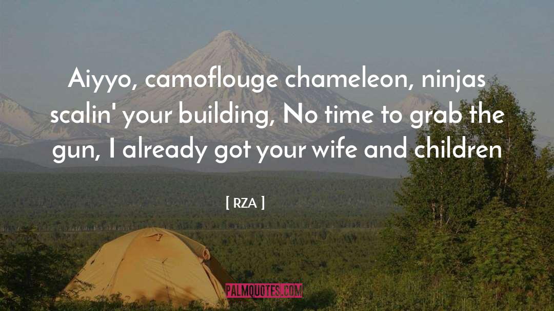 Chameleon quotes by RZA