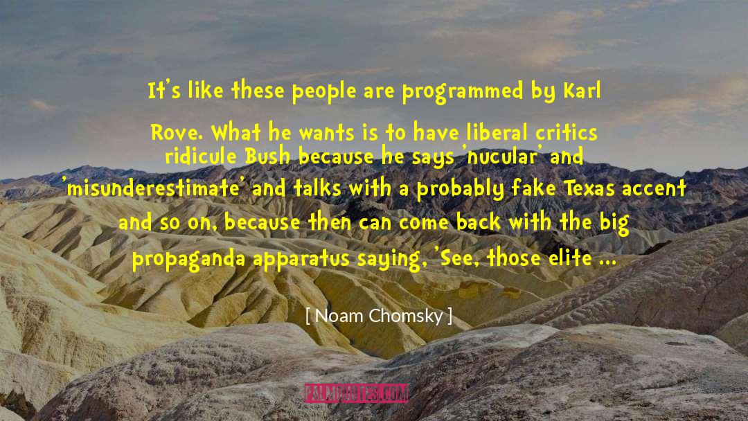 Champagne Drinking quotes by Noam Chomsky