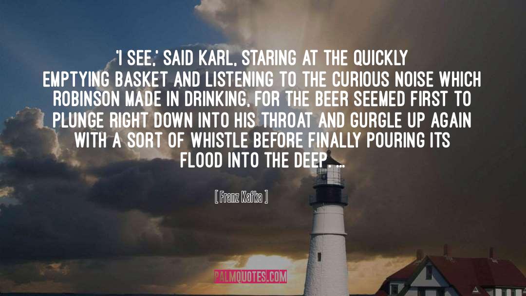 Champagne Drinking quotes by Franz Kafka