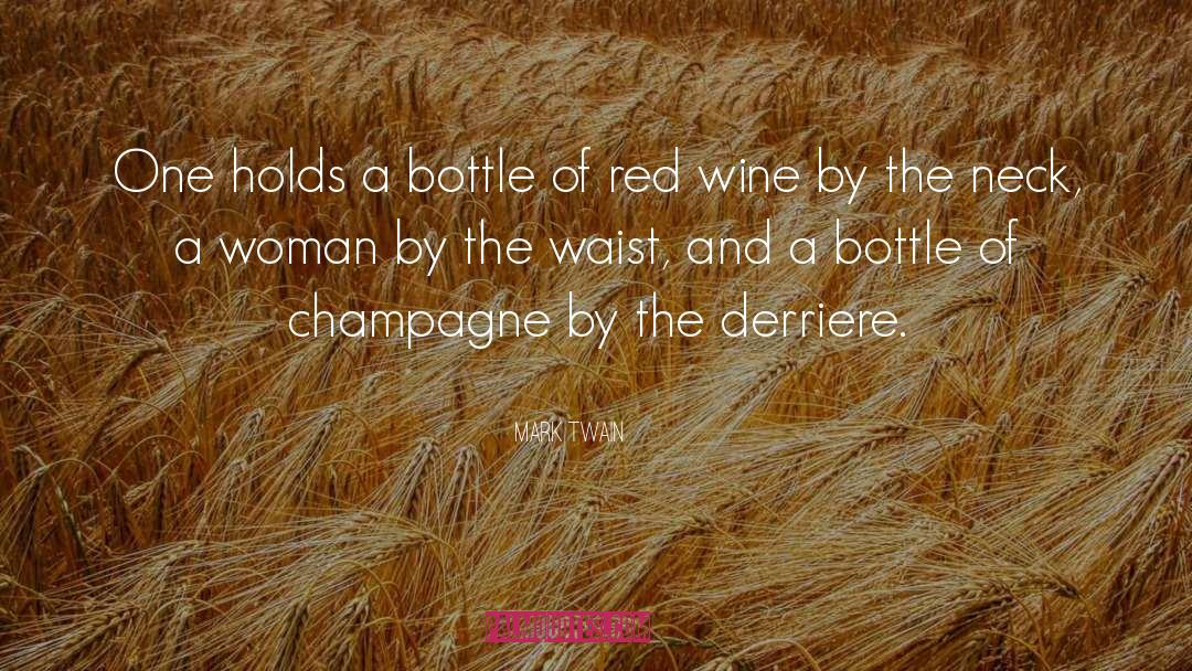 Champagne quotes by Mark Twain