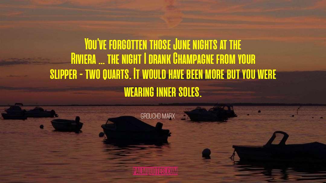 Champagne Supernovas quotes by Groucho Marx