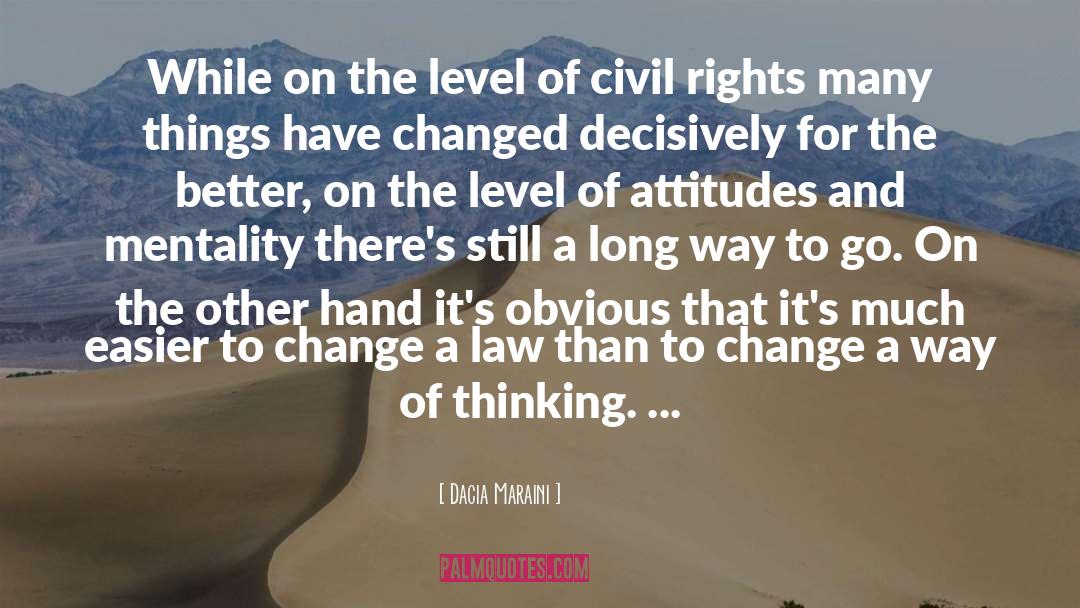 Champion Attitude quotes by Dacia Maraini