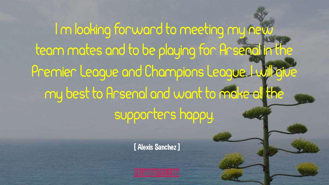 Champions League quotes by Alexis Sanchez