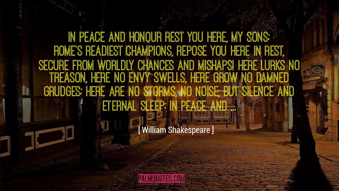 Champions quotes by William Shakespeare