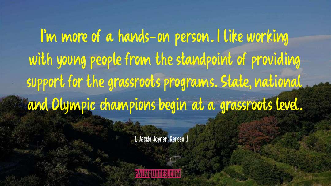 Champions quotes by Jackie Joyner-Kersee