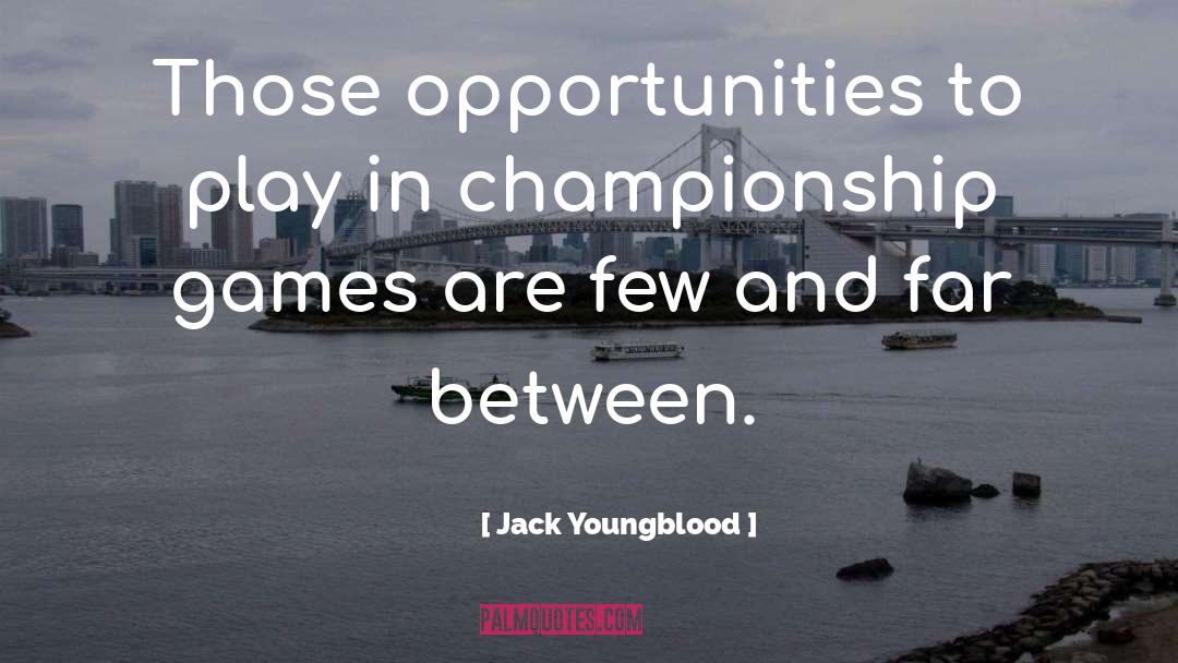 Championship Games quotes by Jack Youngblood