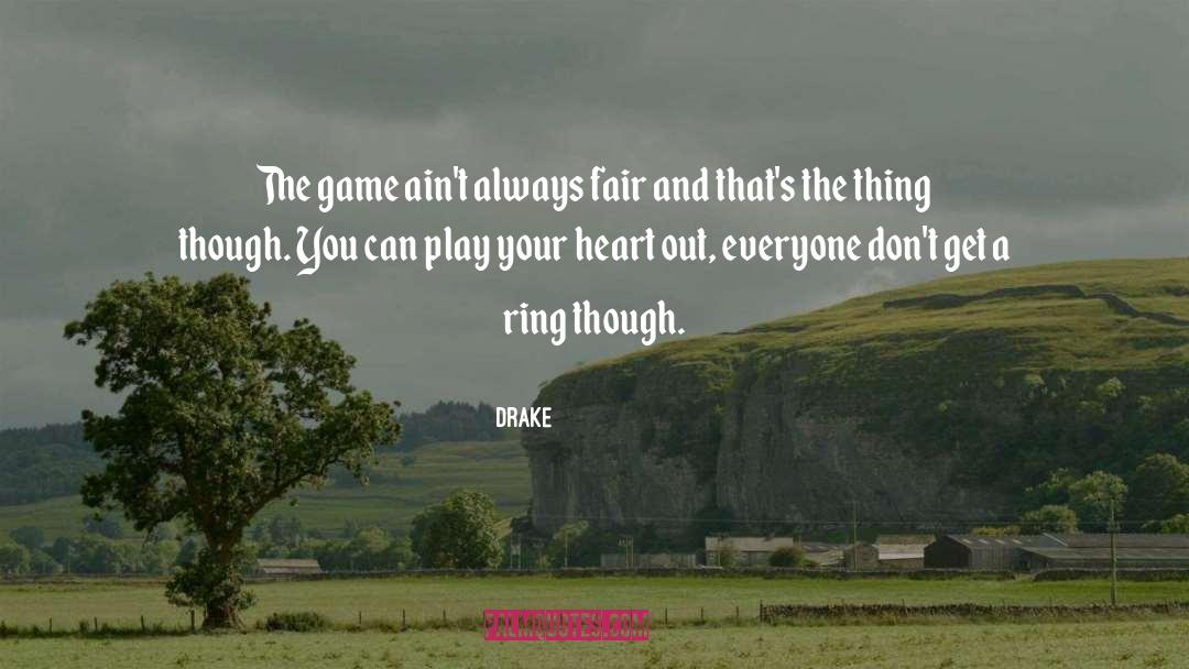 Championship Rings quotes by Drake