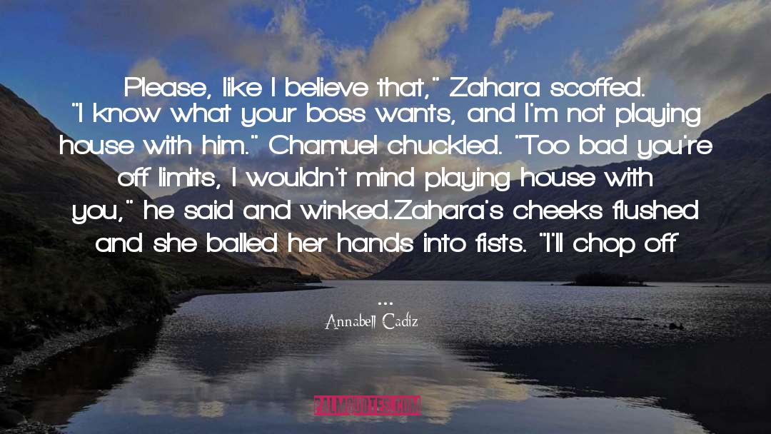 Chamuel quotes by Annabell Cadiz