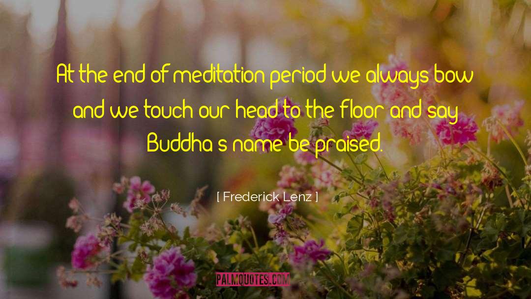 Chan Buddhism quotes by Frederick Lenz