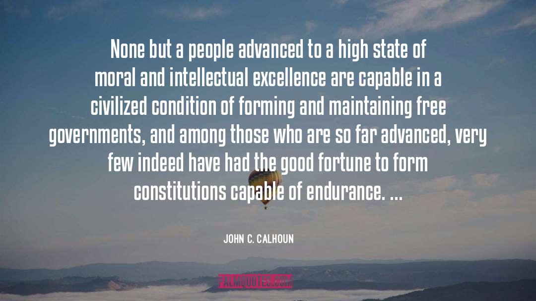 Chance And Fortune quotes by John C. Calhoun