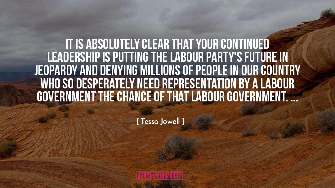 Chance And Fortune quotes by Tessa Jowell