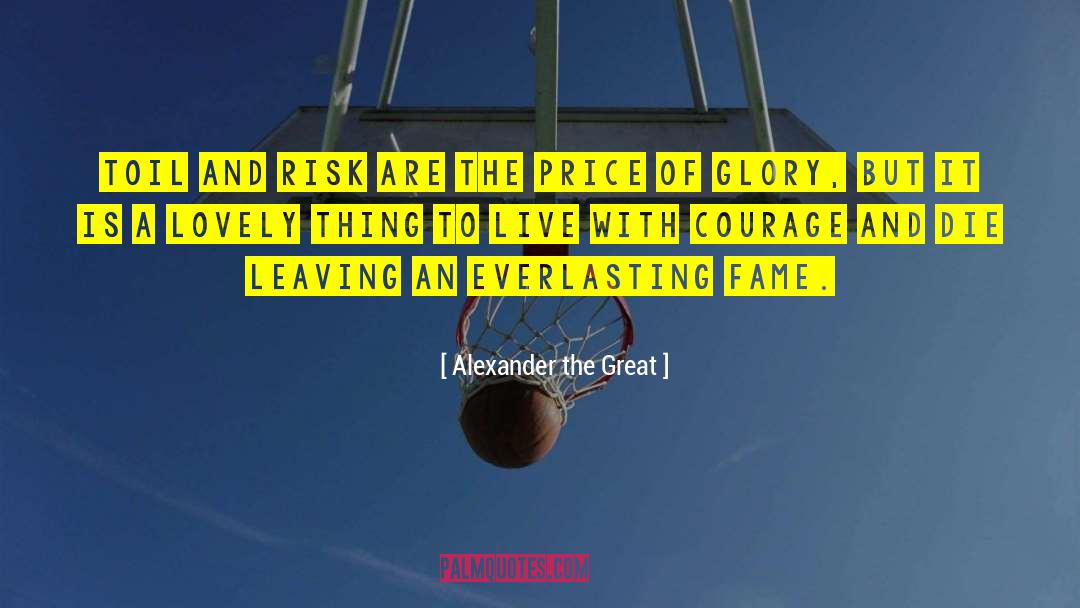 Chance And Risk quotes by Alexander The Great