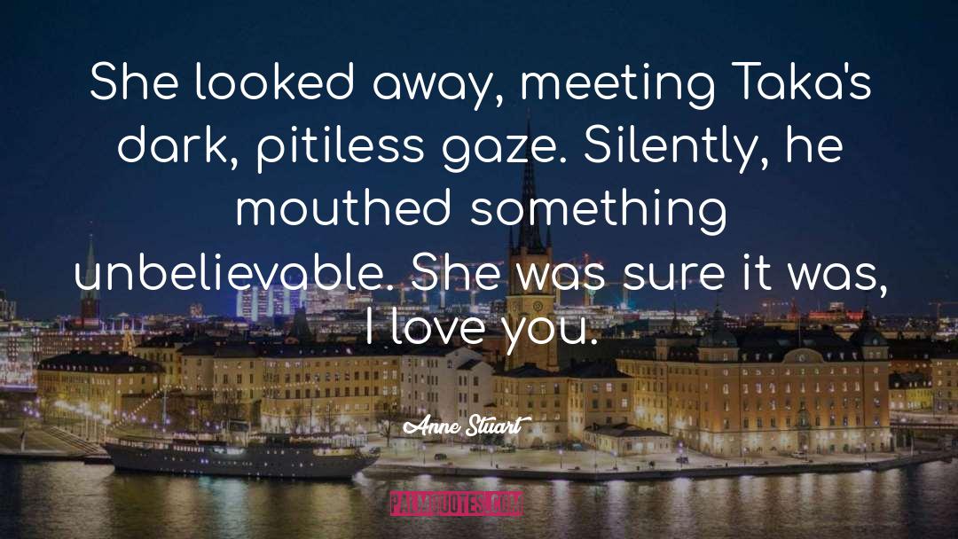 Chance Meeting Love quotes by Anne Stuart