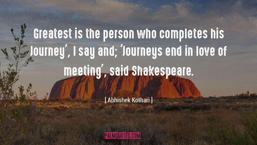 Chance Meeting Love quotes by Abhishek Kothari