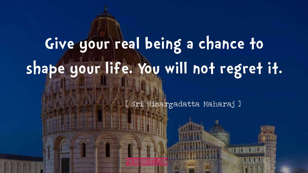 Chance quotes by Sri Nisargadatta Maharaj