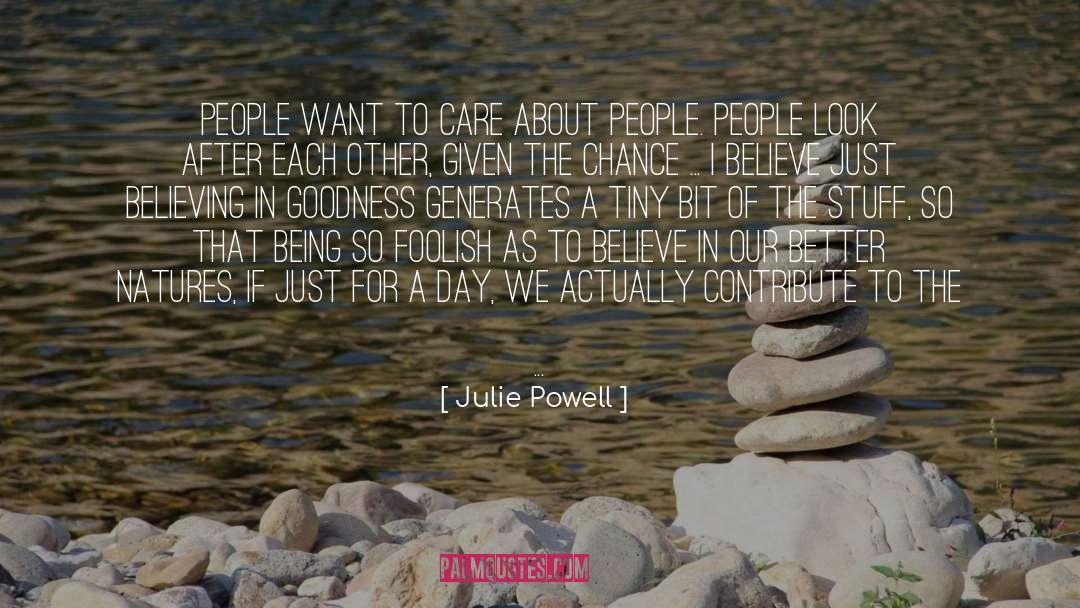 Chance Traveler quotes by Julie Powell