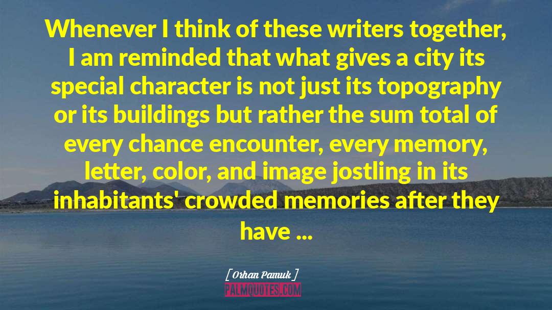 Chance Traveler quotes by Orhan Pamuk
