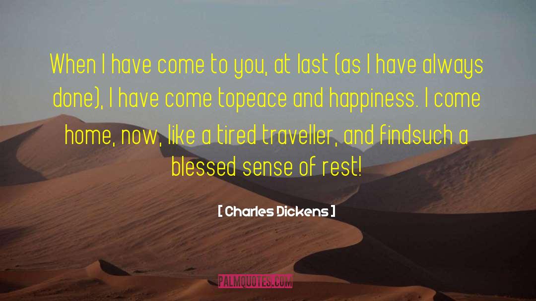 Chance Traveller quotes by Charles Dickens