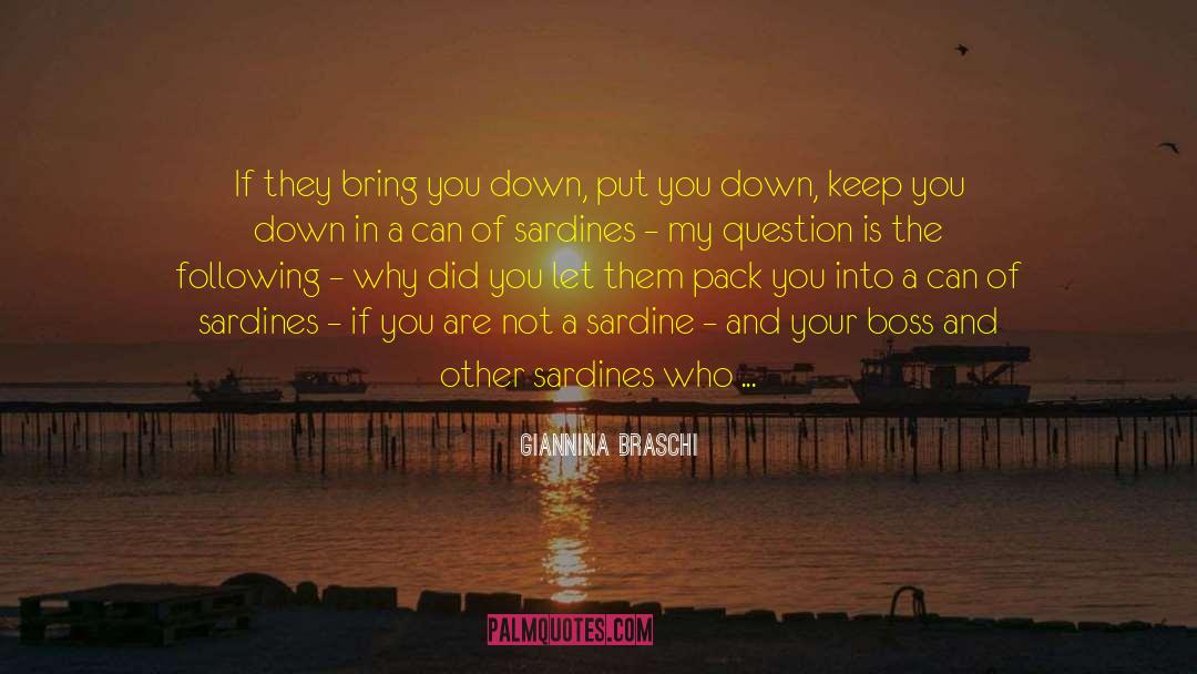 Chancerelle Sardines quotes by Giannina Braschi