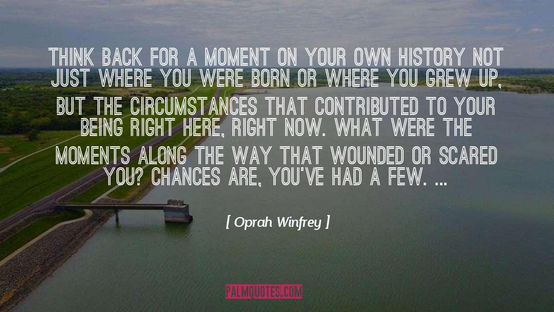 Chances Are quotes by Oprah Winfrey