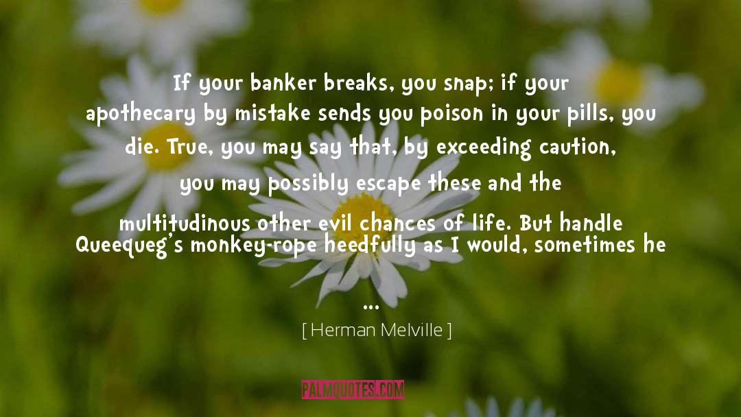 Chances quotes by Herman Melville