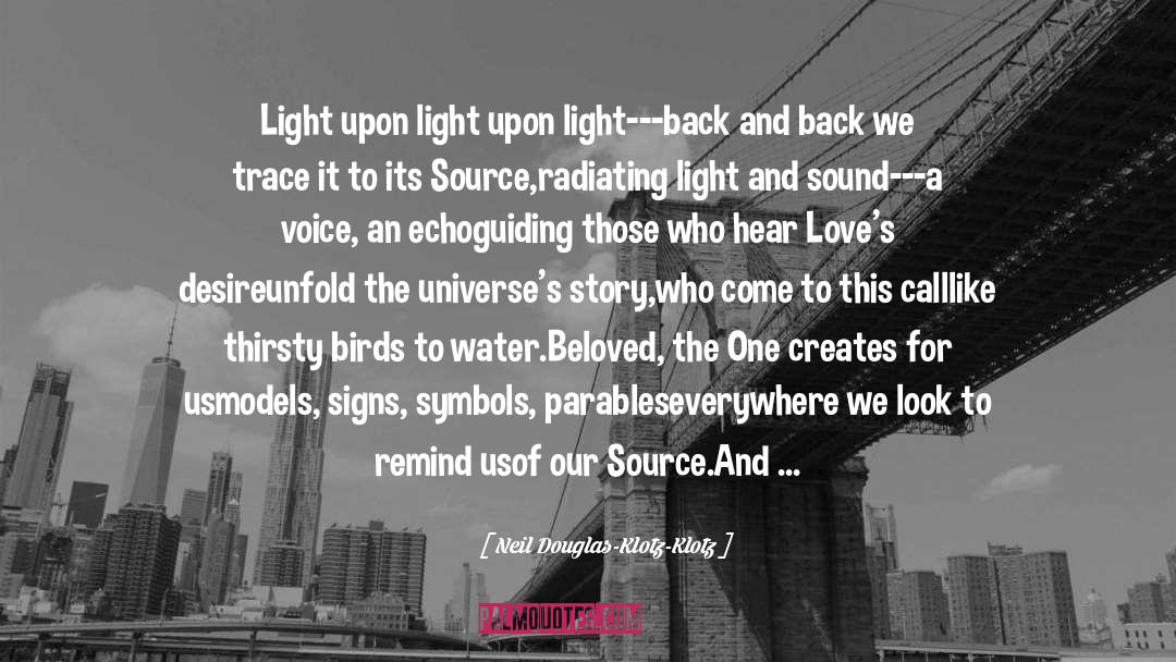 Chandelier Light quotes by Neil Douglas-Klotz-Klotz
