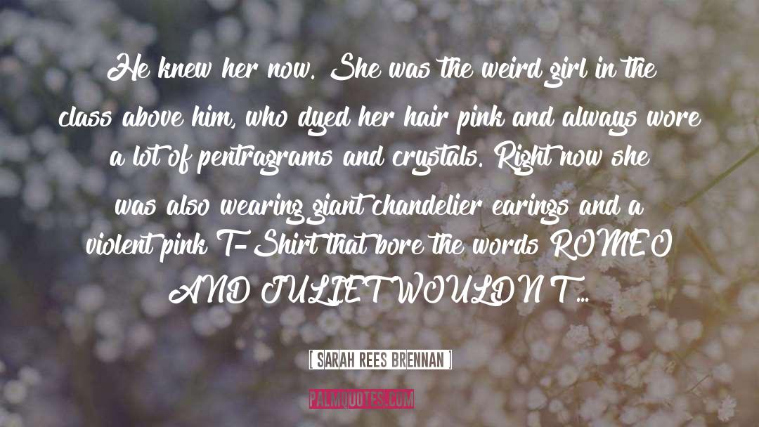 Chandelier quotes by Sarah Rees Brennan