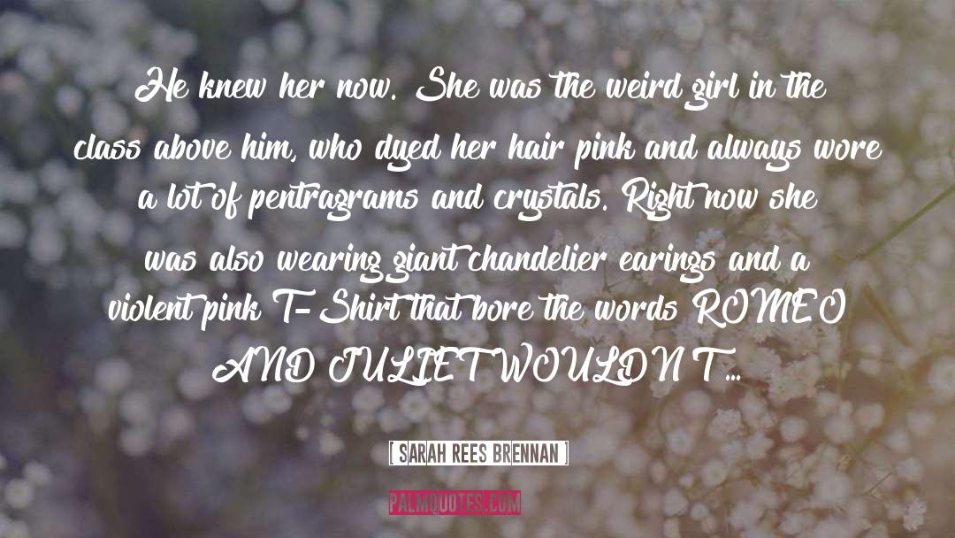 Chandeliers quotes by Sarah Rees Brennan