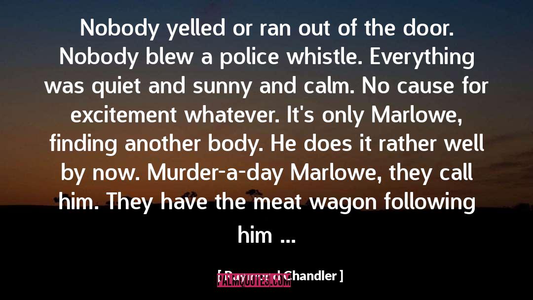 Chandler quotes by Raymond Chandler