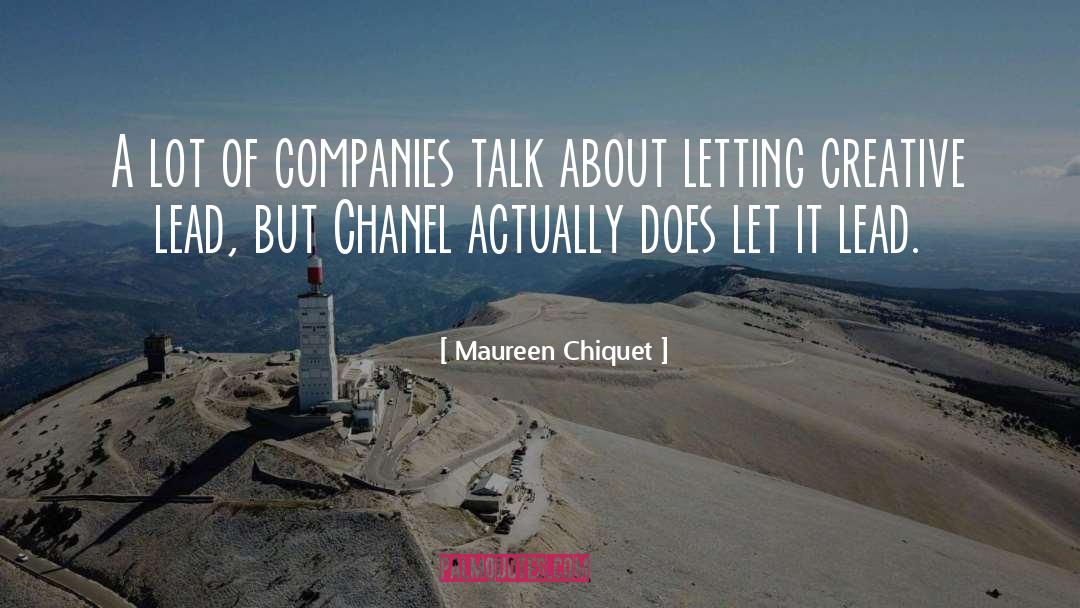 Chanel quotes by Maureen Chiquet