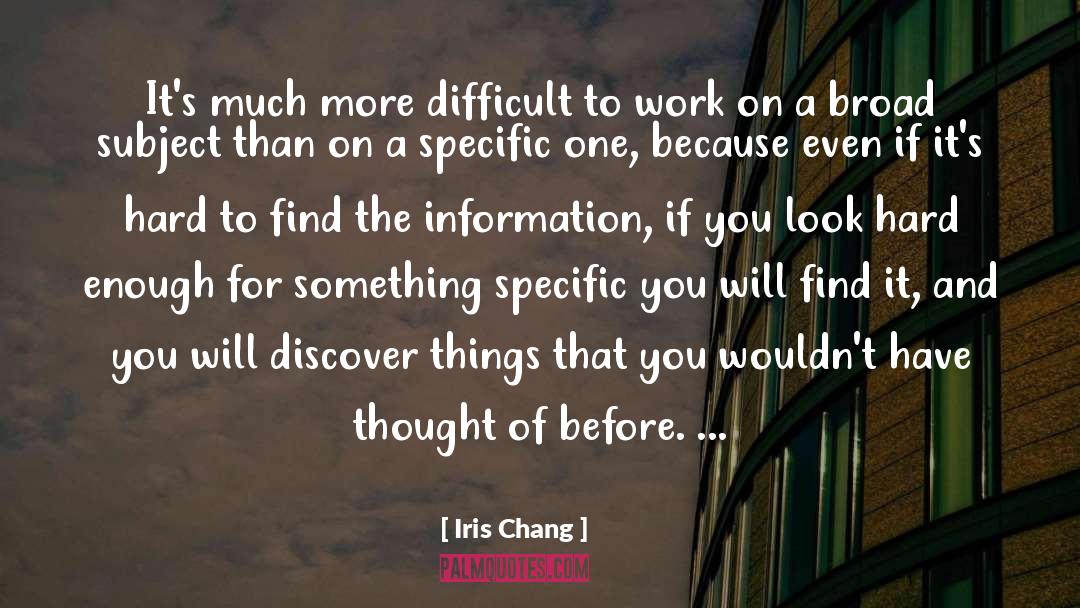 Chang Tzu quotes by Iris Chang