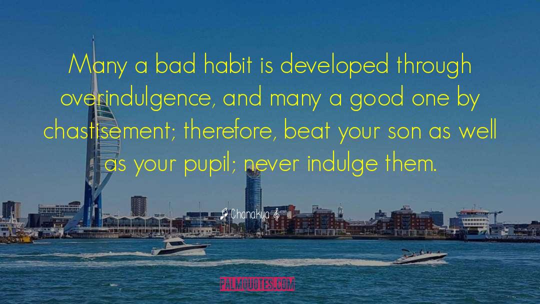 Change A Bad Habit quotes by Chanakya