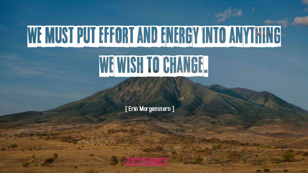 Change And Growth quotes by Erin Morgenstern