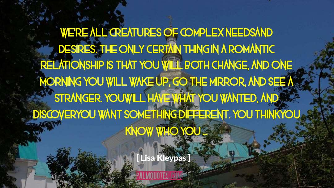 Change Destiny quotes by Lisa Kleypas