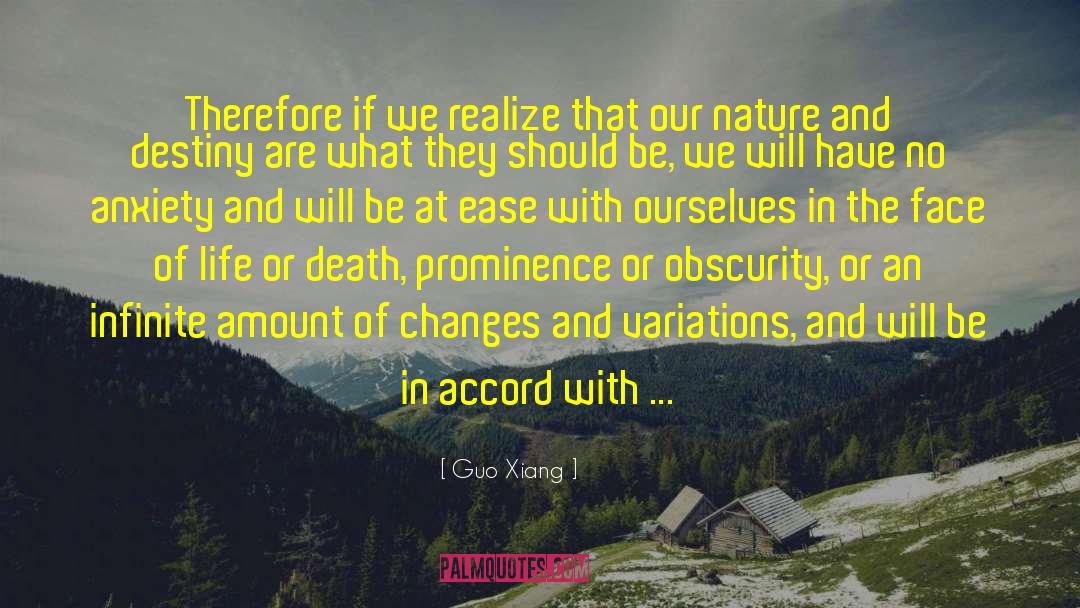 Change Destiny quotes by Guo Xiang