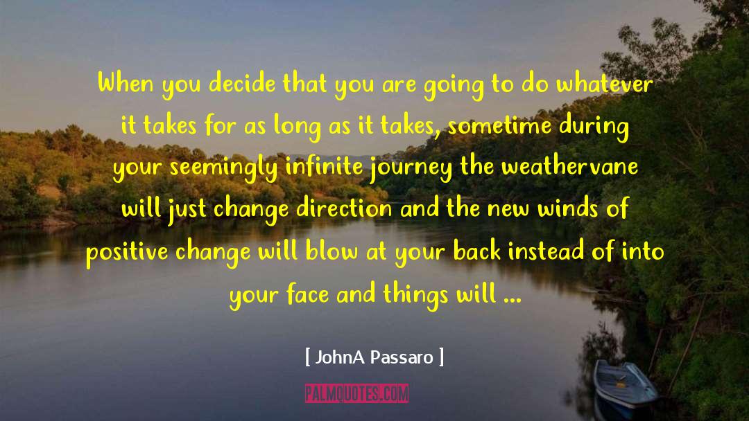 Change Direction quotes by JohnA Passaro