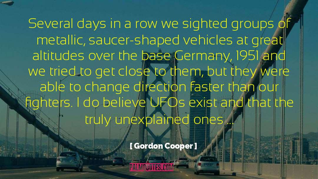 Change Direction quotes by Gordon Cooper