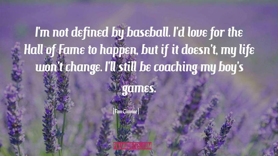 Change Doesnt Happen Overnight quotes by Tom Glavine