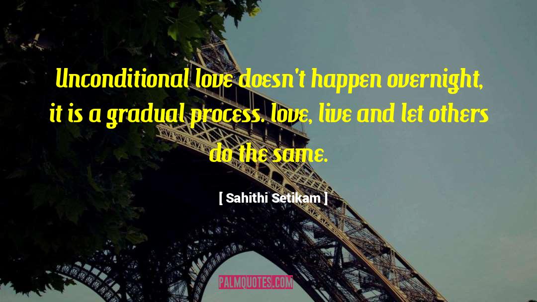 Change Doesnt Happen Overnight quotes by Sahithi Setikam