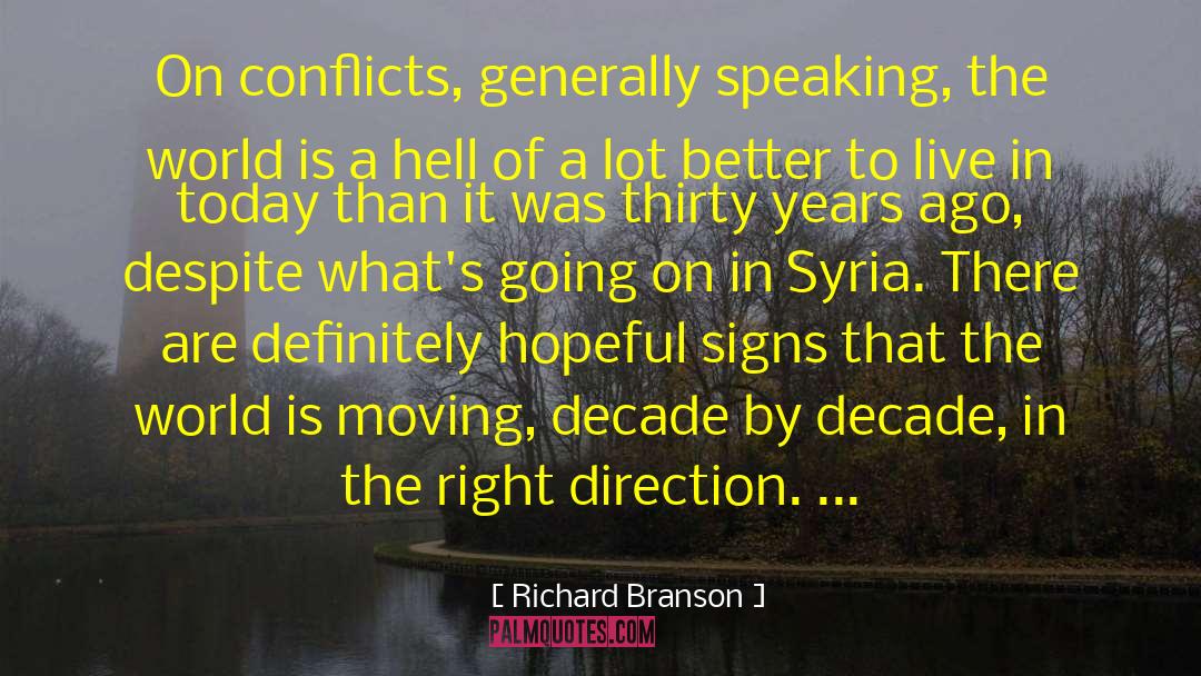 Change In The Right Direction quotes by Richard Branson