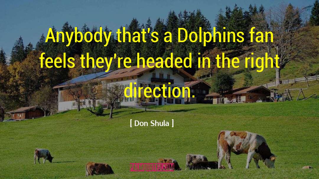 Change In The Right Direction quotes by Don Shula