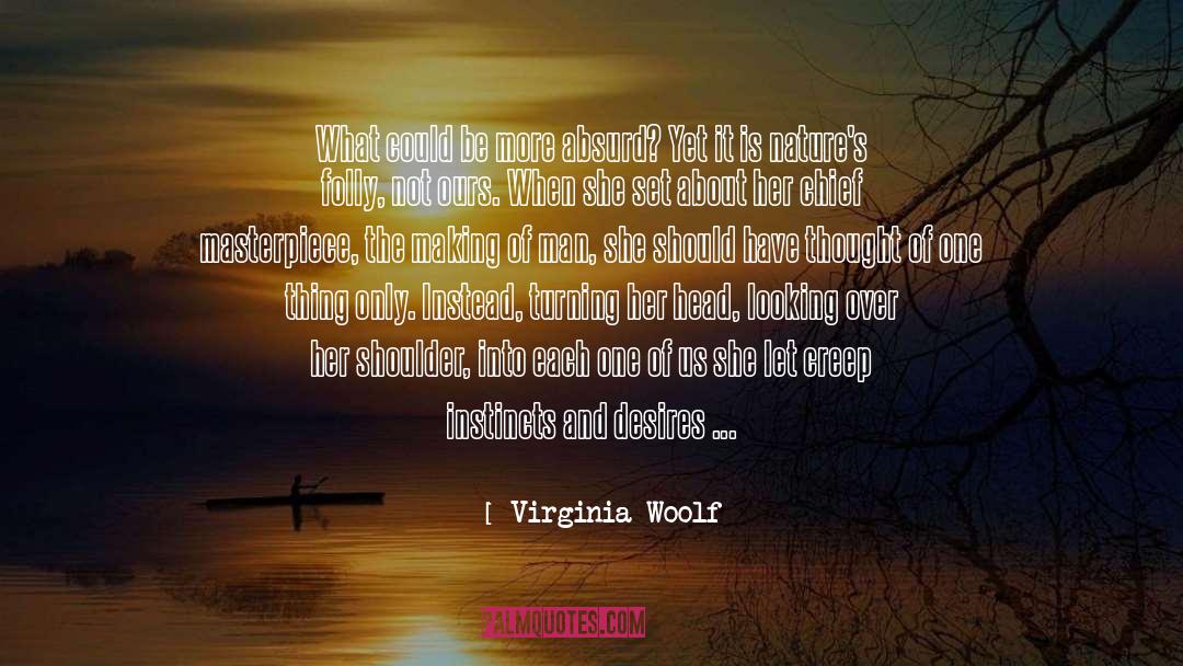 Change In Thought quotes by Virginia Woolf