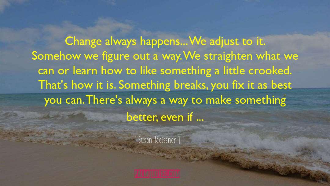 Change Is Continuous quotes by Susan Meissner
