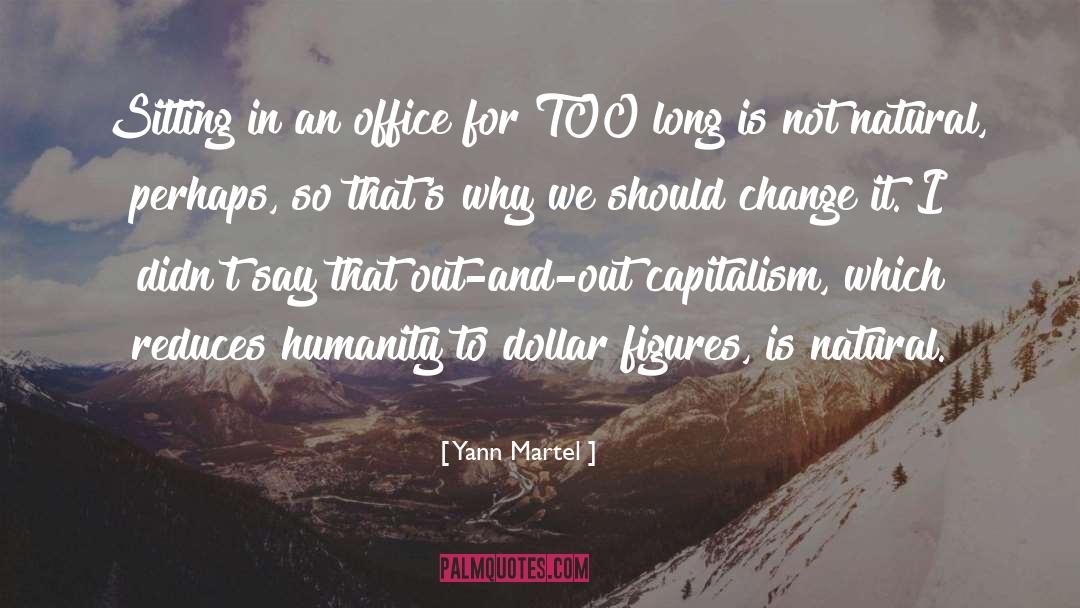 Change It quotes by Yann Martel