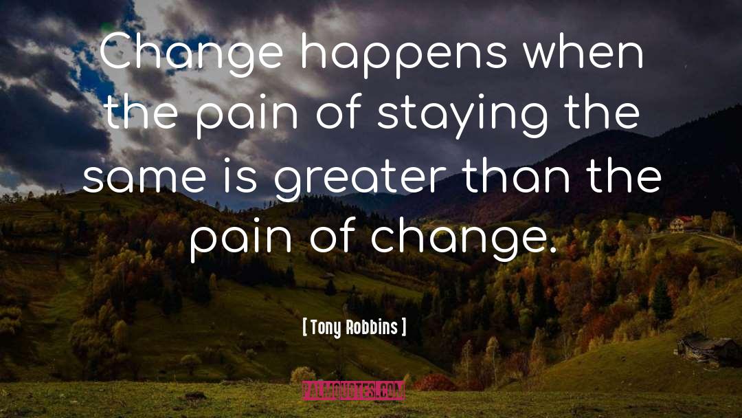 Change Leadership quotes by Tony Robbins